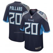 Maglia NFL Game Tennessee Titans Tony Pollard Blu