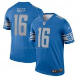 Maglia NFL Legend Detroit Lions Jared Goff Legend Blu