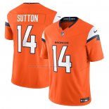 Maglia NFL Limited Denver Broncos Courtland Sutton Vapor F.U.S.E. Arancione