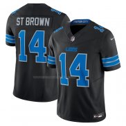 Maglia NFL Limited Detroit Lions Amon-ra St. Brown 2nd Alternato Vapor F.U.S.E. Nero