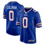 Maglia NFL Game Buffalo Bills Keon Coleman 2024 NFL Draft Blu
