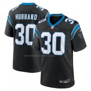 Maglia NFL Game Carolina Panthers Chuba Hubbard Nero2