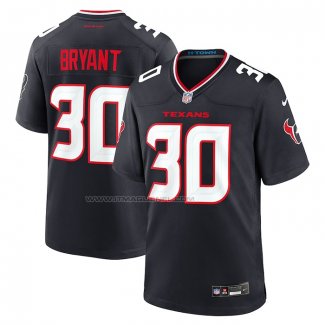 Maglia NFL Game Houston Texans Myles Bryant Blu