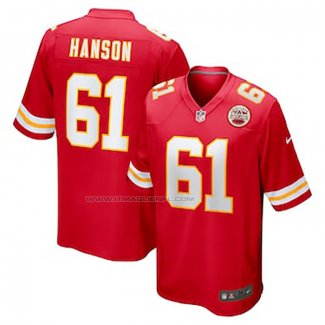 Maglia NFL Game Kansas City Chiefs C.J. Hanson Rosso