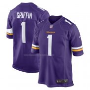 Maglia NFL Game Minnesota Vikings Shaquill Griffin Viola