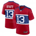 Maglia NFL Game New York Giants Jalin Hyatt Alternato Rosso