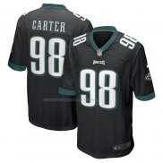 Maglia NFL Game Philadelphia Eagles Jalen Carter Alternato Nero