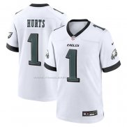 Maglia NFL Game Philadelphia Eagles Jalen Hurts Bianco2