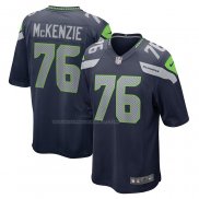 Maglia NFL Game Seattle Seahawks Jalen Mckenzie Home Blu