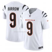 Maglia NFL Limited Cincinnati Bengals Joe Burrow Vapor F.U.S.E. Bianco