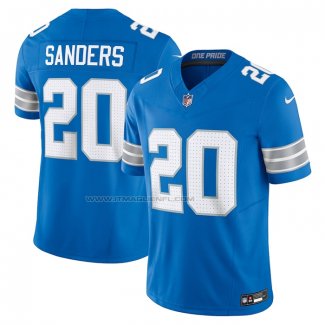 Maglia NFL Limited Detroit Lions Barry Sanders Vapor F.U.S.E. Blu