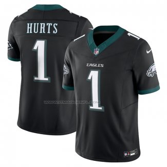 Maglia NFL Limited Philadelphia Eagles Jalen Hurts Alternato Vapor F.U.S.E. Nero