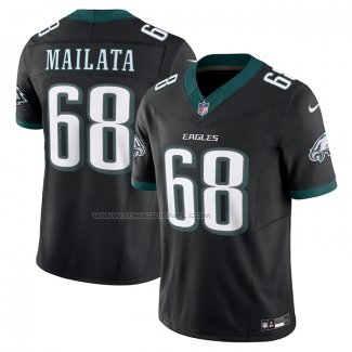 Maglia NFL Limited Philadelphia Eagles Jordan Mailata Alternato Vapor F.U.S.E. Nero