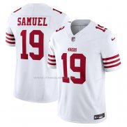 Maglia NFL Limited San Francisco 49ers Deebo Samuel Vapor F.U.S.E. Bianco