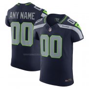 Maglia NFL Elite Seattle Seahawks Vapor F.U.S.E. Personalizzate Blu