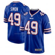 Maglia NFL Game Buffalo Bills Shayne Simon Blu