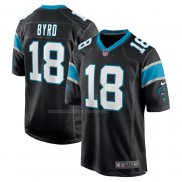 Maglia NFL Game Carolina Panthers Damiere Byrd Nero