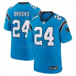 Maglia NFL Game Carolina Panthers Jonathon Brooks 2024 NFL Draft Alternato Blu