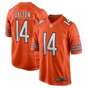 Maglia NFL Game Chicago Bears Andy Dalton Alternato Arancione