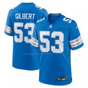 Maglia NFL Game Detroit Lions Daron Gilbert Blu