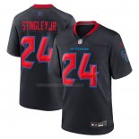 Maglia NFL Game Houston Texans Derek Stingley JR. 2nd Alternato Blu