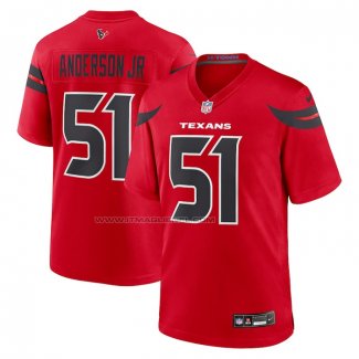 Maglia NFL Game Houston Texans Will Anderson JR. Alternato Rosso