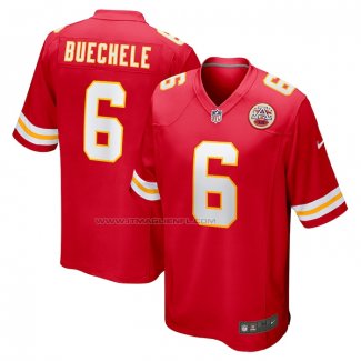 Maglia NFL Game Kansas City Chiefs Shane Buechele Rosso