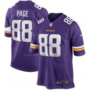 Maglia NFL Game Minnesota Vikings Alan Page Retired Viola