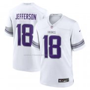 Maglia NFL Game Minnesota Vikings Justin Jefferson Alternato Bianco