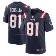 Maglia NFL Game New England Patriots DeMario Douglas Blu