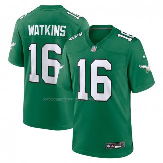 Maglia NFL Game Philadelphia Eagles Quez Watkins Alternato Verde