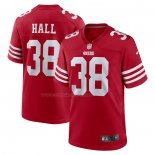 Maglia NFL Game San Francisco 49ers Kemon Hall Rosso