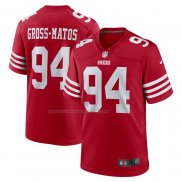 Maglia NFL Game San Francisco 49ers Yetur Gross-matos Rosso