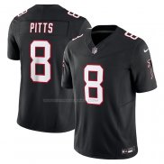 Maglia NFL Limited Atlanta Falcons Kyle Pitts Vapor F.U.S.E. Nero2