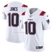 Maglia NFL Limited New England Patriots Mac Jones Vapor Bianco