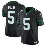 Maglia NFL Limited New York Jets Garrett Wilson Alternato Vapor F.U.S.E. Legacy Nero