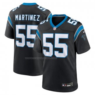 Maglia NFL Game Carolina Panthers Blake Martinez Nero