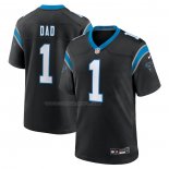 Maglia NFL Game Carolina Panthers Number 1 Dad Nero