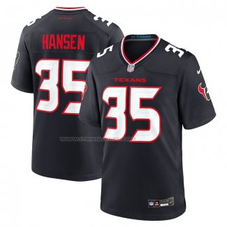 Maglia NFL Game Houston Texans Jake Hansen Blu