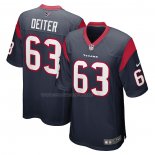 Maglia NFL Game Houston Texans Michael Deiter Blu