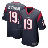 Maglia NFL Game Houston Texans Xavier Hutchinson Blu