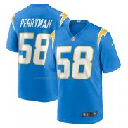 Maglia NFL Game Los Angeles Chargers Denzel Perryman Blu