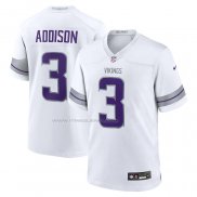 Maglia NFL Game Minnesota Vikings Jordan Addison Alternato Bianco