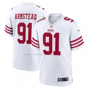 Maglia NFL Game San Francisco 49ers Arik Armstead Bianco