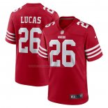 Maglia NFL Game San Francisco 49ers Chase Lucas Rosso
