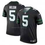 Maglia NFL Legend New York Jets Garrett Wilson Alternato Nero