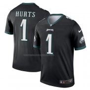 Maglia NFL Legend Philadelphia Eagles Jalen Hurts Legend Nero