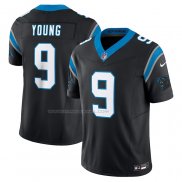 Maglia NFL Limited Carolina Panthers Bryce Young Vapor F.U.S.E. Nero