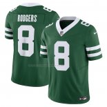 Maglia NFL Limited New York Jets Aaron Rodgers Vapor F.U.S.E. Legacy Verde