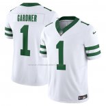 Maglia NFL Limited New York Jets Ahmad Sauce Gardner Vapor F.U.S.E. Legacy Bianco